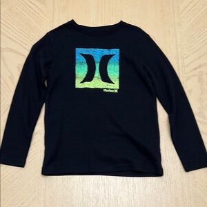 Hurley Kids Black Long Sleeve Shirt